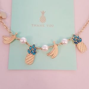 🍍🍌Pineapple and Banana Purse Charm🍌🍍